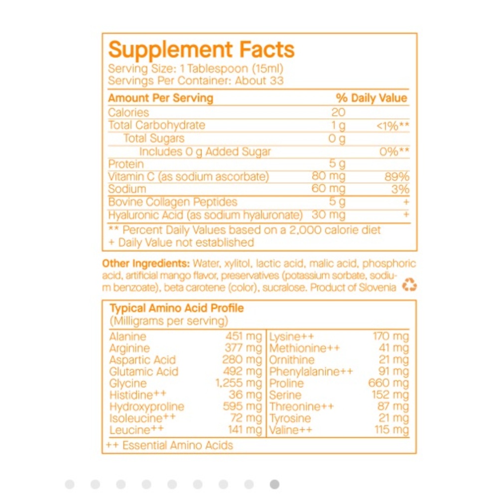 E27 EXTRA STRENGTH LIQUID COLLAGEN - Picture 7 of 7